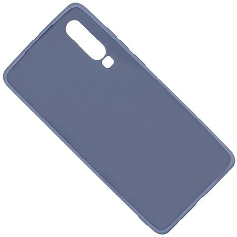 Custodia Tpu Silicone Cover Soft-case Per Huawei P30 Blu - Foto 2