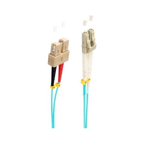 Bs77955/3 Cavo A Fibre Ottiche 5 M Lc Sc Om3 Colore Acqua - Foto 1