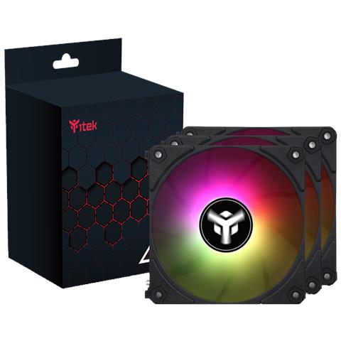 UW12 Case per computer Ventilatore 12 cm Nero - Foto 1