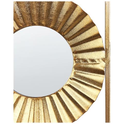 Decorazione Da Parete Maicoba 90 Cm Metallo Oro - Foto 5