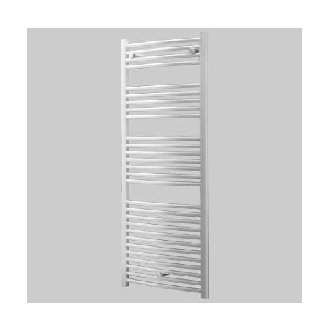 Termoarredo Scalda Salviette Mod. San Remo Bianco Curvo H 1420 L 450 - Foto 1