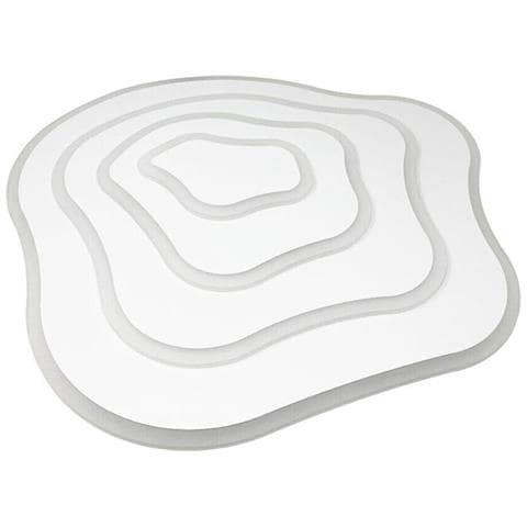 Plafoniera Led Luce Naturale Da Soffitto 59 Watt Lampadario Moderno Effetto Onda - Foto 2