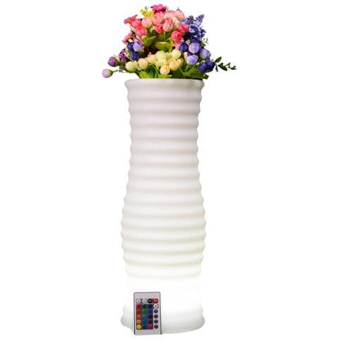 Vaso Luminoso Led Rgb Multicolore Ip54 Con Telecomando - Foto 1