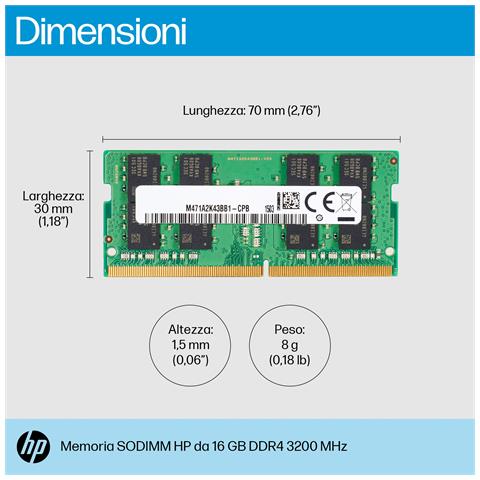 16GB DDR4 3200 SODIMM Memory memoria - Foto 2