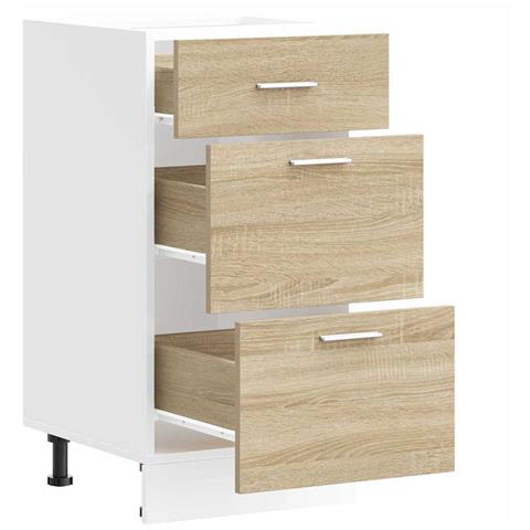 Armadio Inferiore “Lyon” Rovere Sonoma 40x46x81,5 cm - Foto 2