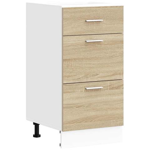 Armadio Inferiore “Lyon” Rovere Sonoma 40x46x81,5 cm - Foto 1