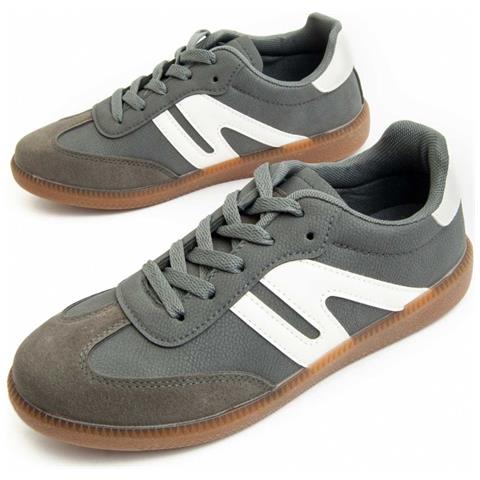 Sneakers Newalw3 Grigie Grigio Materiale Sintetico - Foto 1