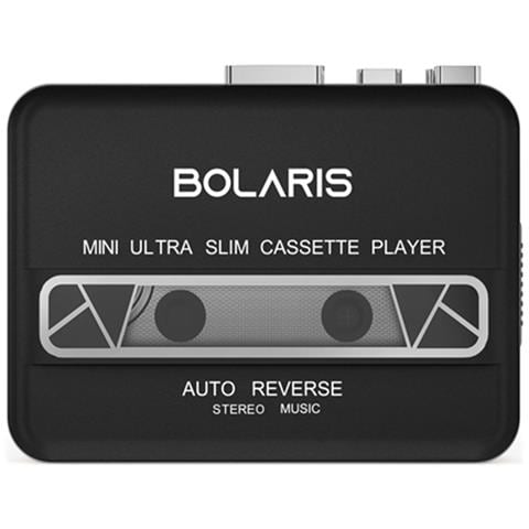 Walkman Stereo Con Inversione Automatica Modello Kobe, Nero - Foto 2