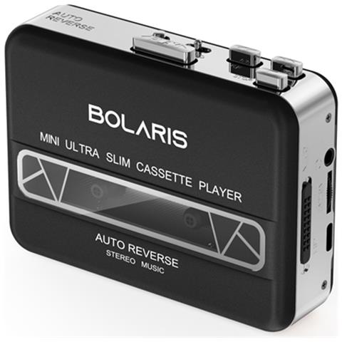 Walkman Stereo Con Inversione Automatica Modello Kobe, Nero - Foto 1