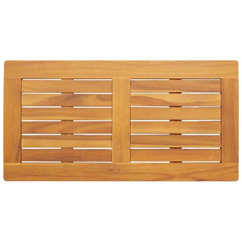 Piano del tavolo Marrone 80 x 40 x 2 cm - Foto 1