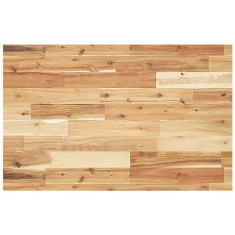 Piano Scrivania a Olio 160x50x4 cm Legno Massello Acacia - Foto 1