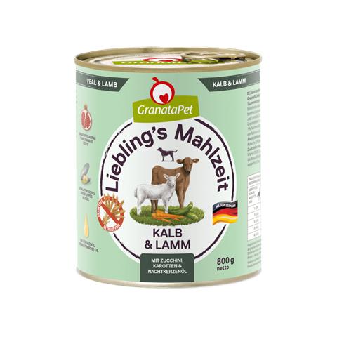 187480 cibo umido per cani Agnello, Vitello Adulto 800 g - Foto 2