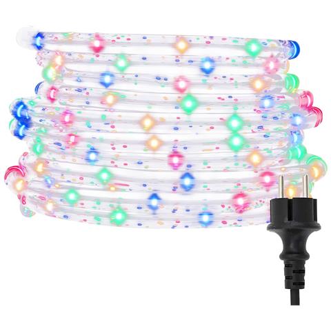 Luce a corda con 2400 LED Multicolore 100 m PVC - Foto 1