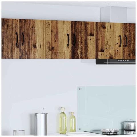 Pensile cucina con porta 2 pcs Legno vecchio 30 x 31 x 40 cm - Foto 2