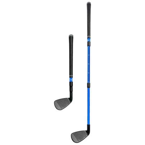 Putter Da Golf Telescopico Regolabile A 3 Sezioni Per Chipping Blue - Foto 1