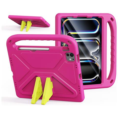 Cover per iPad Air (2020) - Rosa, Antiurto, Con Soporte - Foto 1