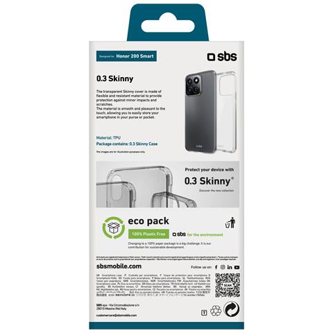 TESKINHO200SMT custodia per cellulare 17,3 cm (6.8") Cover Trasparente - Foto 2