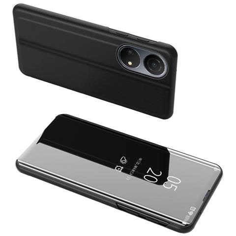 Clear View“ Cover Per Honor X7“ / Honor Play 30 Plus“, Custodia Nera Pieghevole. - Foto 1