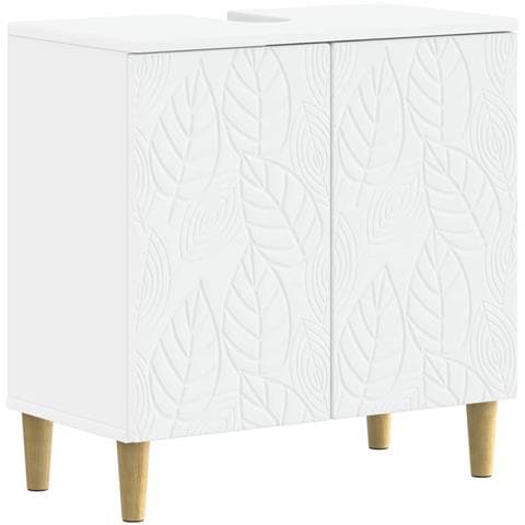 Armadio per Lavabo da Bagno DELFT Bianco 59,5 x 31,5 x 59 cm - Foto 1