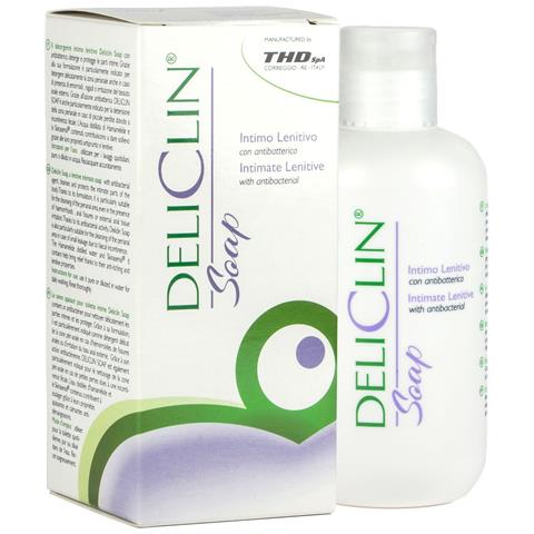 Deliclin Soap Detergente Intimo Lenitivo con Antibatterico 200 ml - Foto 1