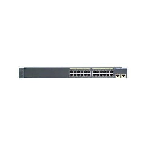 Catalyst 2960 Switch 24 Porte Fast Ethernet 10/100 + 2 Porte Gigabit Ethernet 10/100/1000  - Foto 1