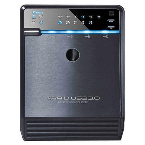 Box Esterno QB-35US3R-BK a 4 Dischi Sata 3.5 Usb 3.0 - Foto 4