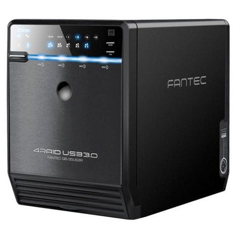 Box Esterno QB-35US3R-BK a 4 Dischi Sata 3.5 Usb 3.0 - Foto 1