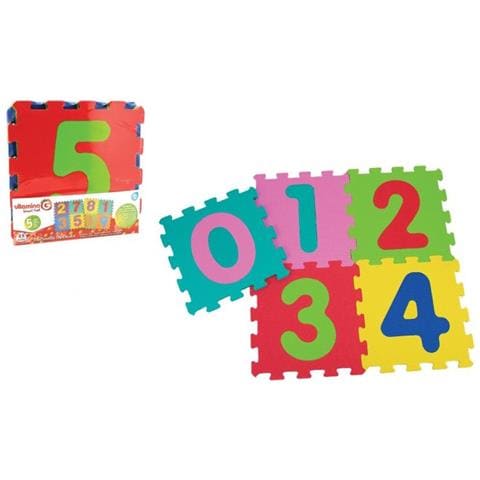 Tappetino Puzzle Numeri 5 Pz. - Giochi Prima Infanzia - Foto 1