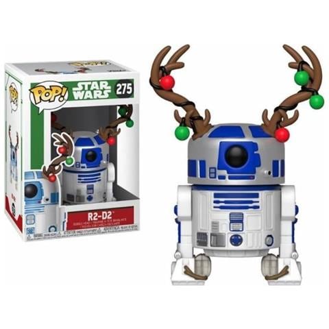 Figure POP! Vinyl Star Wars: R2D2 Natal. - Foto 1