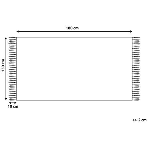 Copriletto Plaid 130x165cm Pazaryeri - Foto 10