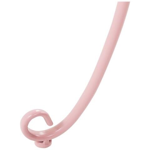 Tavolino In Metallo Rosa Rotondo 40 Cm Cavinia - Foto 7