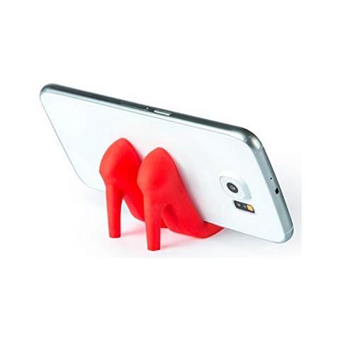144850 Supporto Per Cellulare Scarpe Con Tacco, Giallo - Foto 3