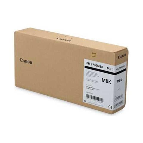 Cartuccia Originale PFI-2700MBK 5287C001 - Nero Matte - Foto 1