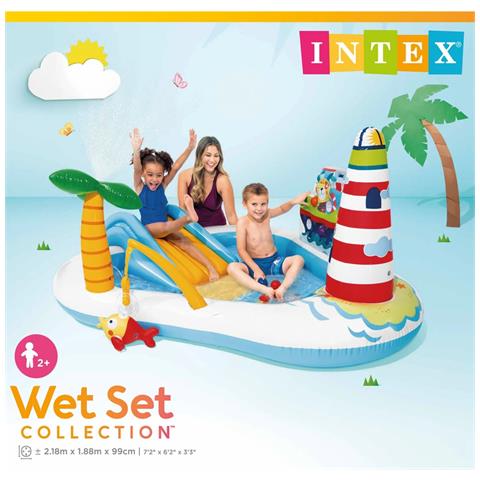 Piscina per Bambini Fishing Fun 218x188x99 cm - Foto 9