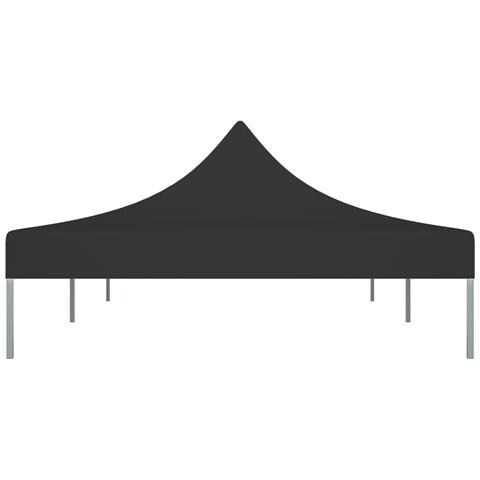 Tetto per Tendone per Feste 6x3 m Nero 270 g / m² - Foto 2