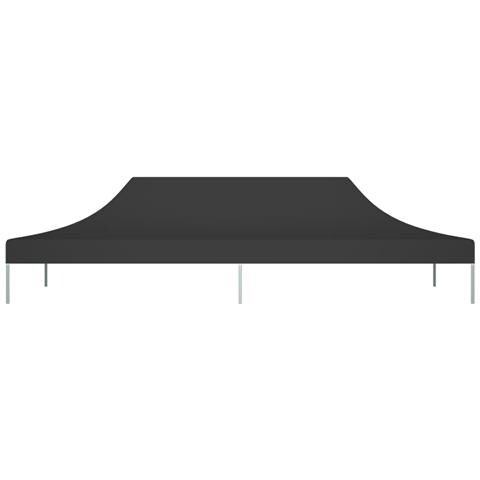 Tetto per Tendone per Feste 6x3 m Nero 270 g / m² - Foto 6