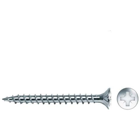 Scatola Da 100 Viti Per Legno Zinked 4,5x70mm Vlox - Foto 1