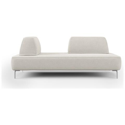 Newton Divano Lineare Con Schienali Movibili T07 Bianco - Foto 2