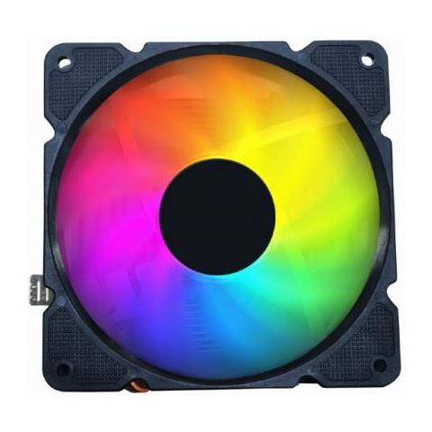 Ventola Di Raffreddamento Cpu 12cm 100w Con Led Multicolore A 4 Pin - Foto 10