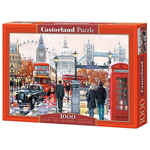 Puzzle Collage Castorland Londra (1000 Pezzi) - Foto 1