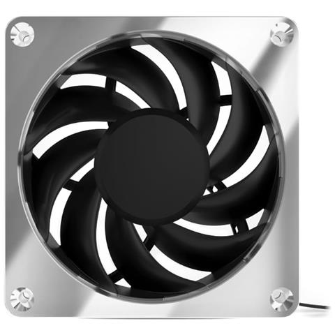 Apex Stealth Metall Case per computer Ventilatore 12 cm Cromo 1 pz - Foto 2