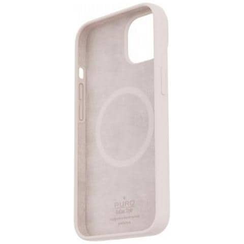 Cover Icon In Silicone Per Iphone 14 Plus Compatibile Con Magsafe, Rosa - Foto 2