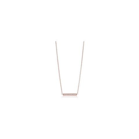 Gioielli C1011-cz-rg. Collana, Colore Rosa. Donna. - In ordine - Foto 2