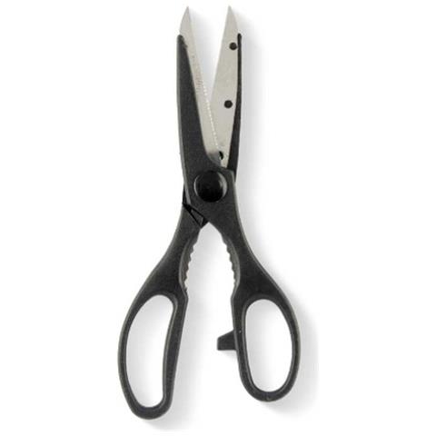 Forbicine Nero Argentato Acciaio Inossidabile 7,5 X 21 X 1 Cm (12 Unità) - Foto 2