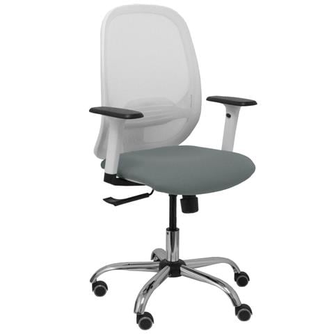 Sedia Da Ufficio 354crrp Grigio Bianco - Foto 1