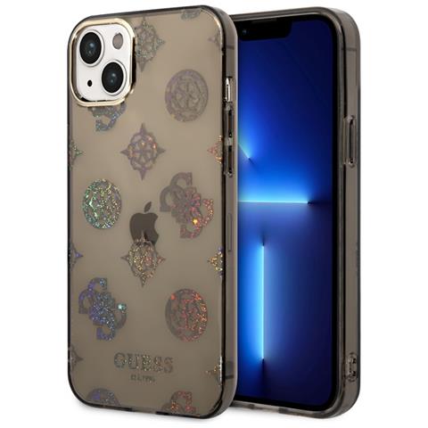 Cover Per Iphone 14 Plus Tpu Peony, Nero - Foto 2