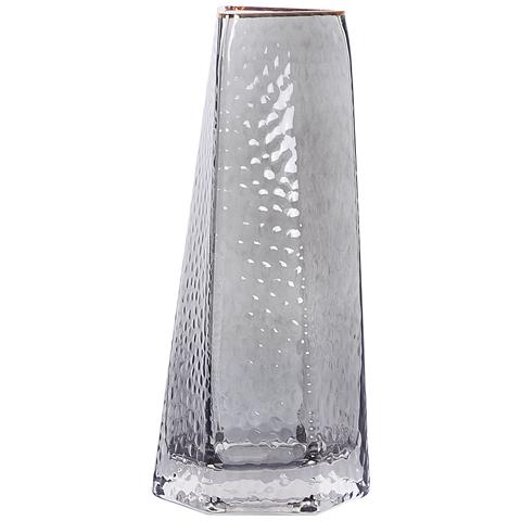 Vaso Da Fiori Lilaia Vetro 27 Cm Grigio - Foto 2