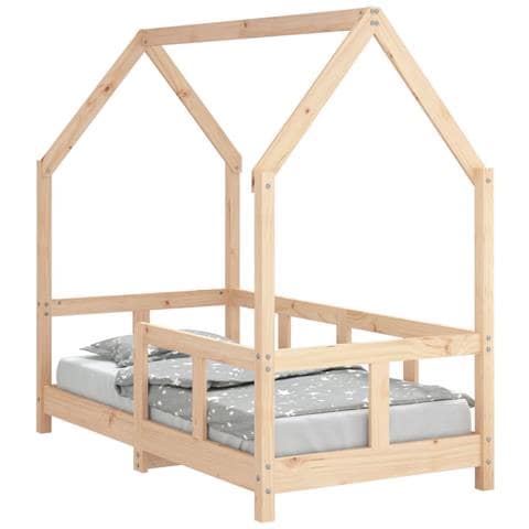 Giroletto Per Bambini 70x140 Cm In Legno Massello Di Pino - Foto 2