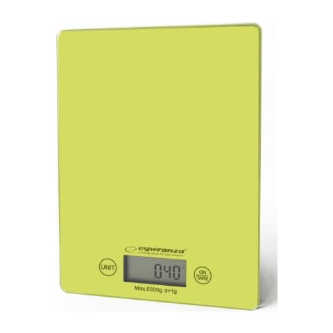 EKS002G bilancia da cucina Verde, Giallo Superficie piana Rettangolo Bilancia da cucina elettronica - Foto 1