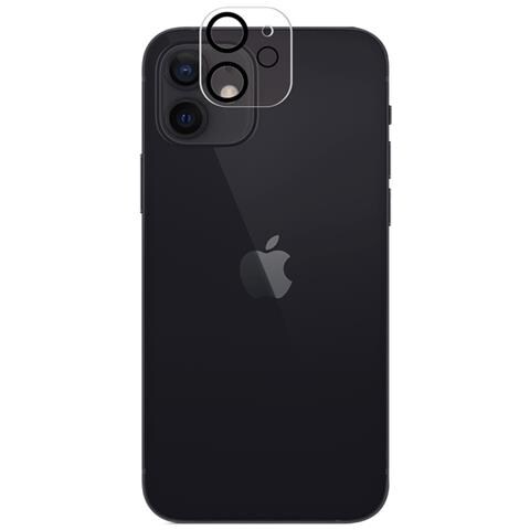 Protezione Fotocamera Per Iphone 12 In Vetro Temperato 9h+ Antigraffi, Trasparente - Foto 1